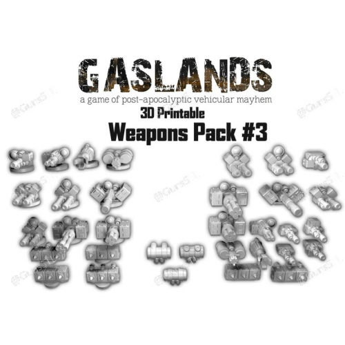 Gaslands Weapon Pack #3